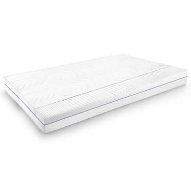 Colchón ergonómico 160x200 cm 7 zonas Supportho Premium altura 18 cm, nivel de firmeza H2/H3 + 2 x CloudComfort Basic juego de cama de microfibra 135 x 200 cm + 80 x 80 cm