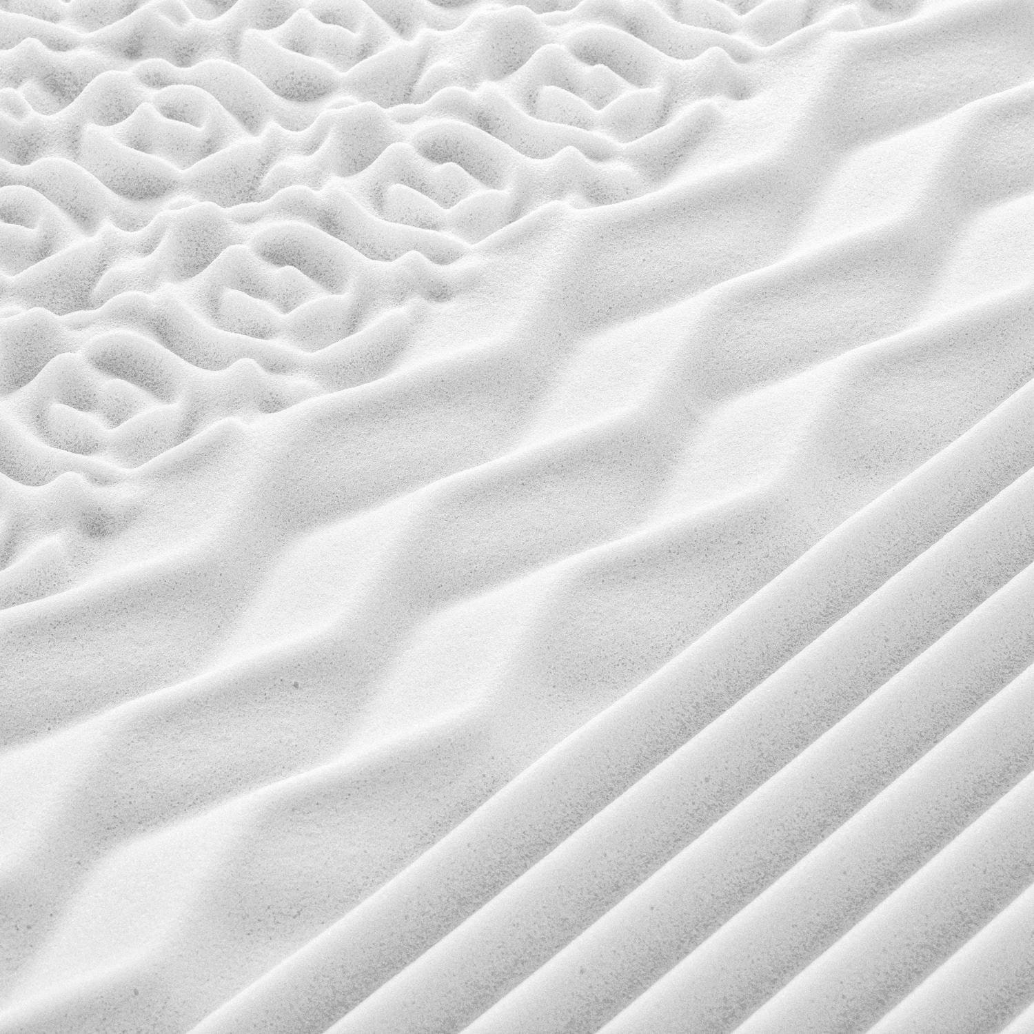 La funda en detalle – Colchón Dream de espuma de confort de 7 zonas, 120 x 200 cm, H3