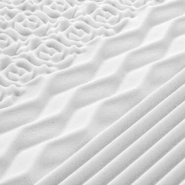 Colchón Dream de espuma confortable de 7 zonas, 120 x 200 cm, altura 3