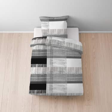 Paquete doble de ropa de cama de microfibra 135 x 200 + 80 x 80 cm