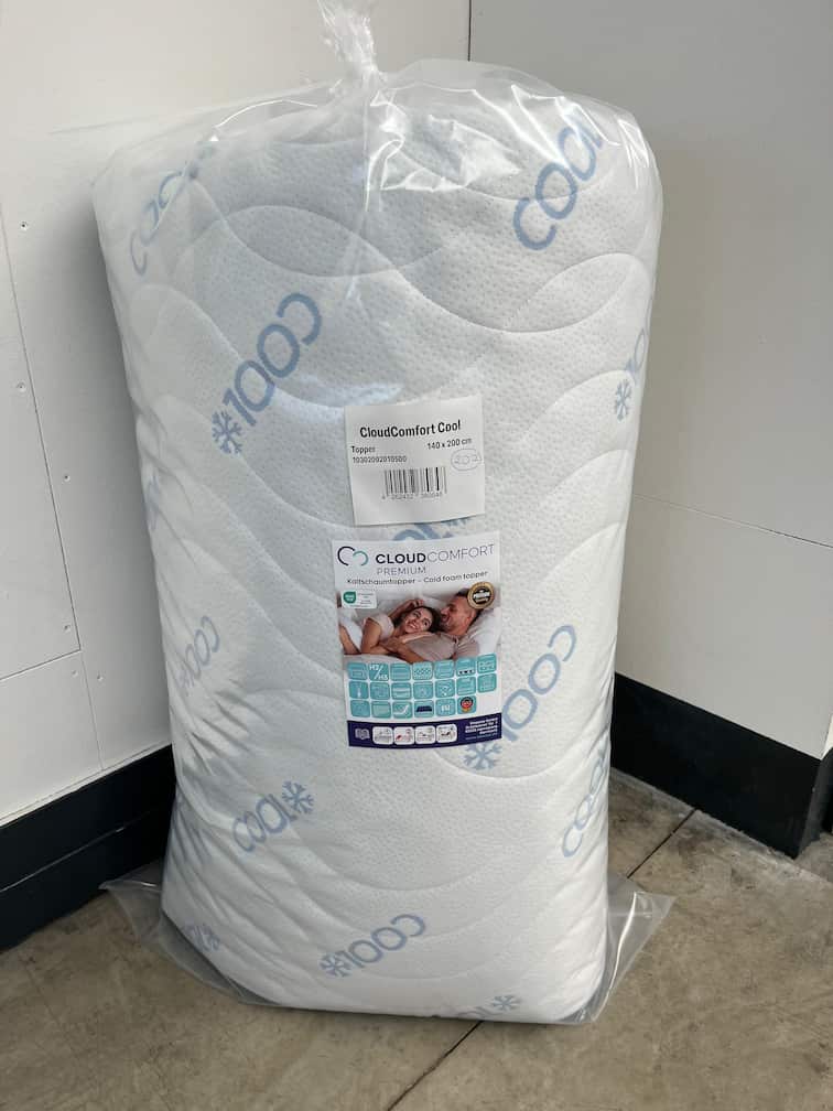Verkkopalautus CloudComfort Cool Topper 140 x 200 cm H2/H3