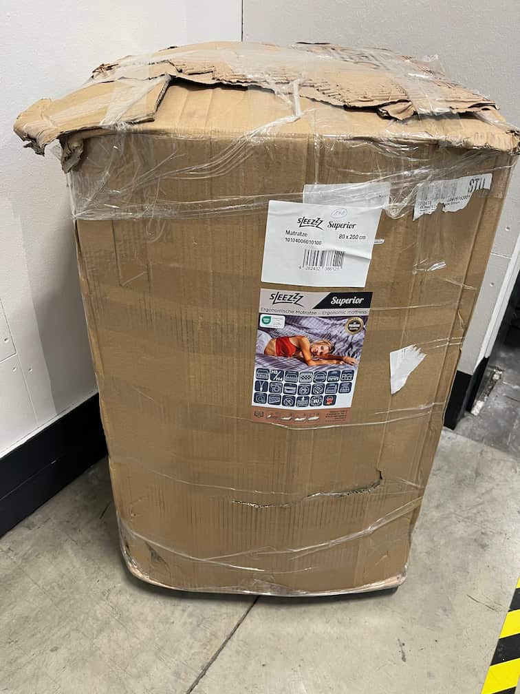 Онлайн повернення 7-зонний матрац Sleezzz Superior 80 x 200 см, висота 21 см, рівень жорсткості H3/H4