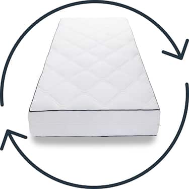 7zónová matrace Sleezzz Superior 80 x 200 cm, výška 21 cm, stupeň tuhosti H3/H4