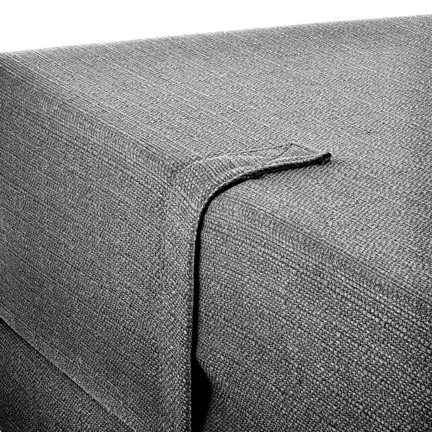 Colchón plegable CloudComfort Premium, 70 x 195 cm, color plata, 10 cm de grosor, tapizado con tela de tapicería