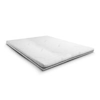 Supportho premium kaldskummadrass 140 x 200 cm H3, høyde 9 cm, hardhetsgrad H3 med antibakterielt overtrekk