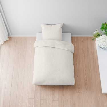 Paquete doble de ropa de cama de muselina Sleezzz® natural 135 x 200 cm + 80 x 80 cm
