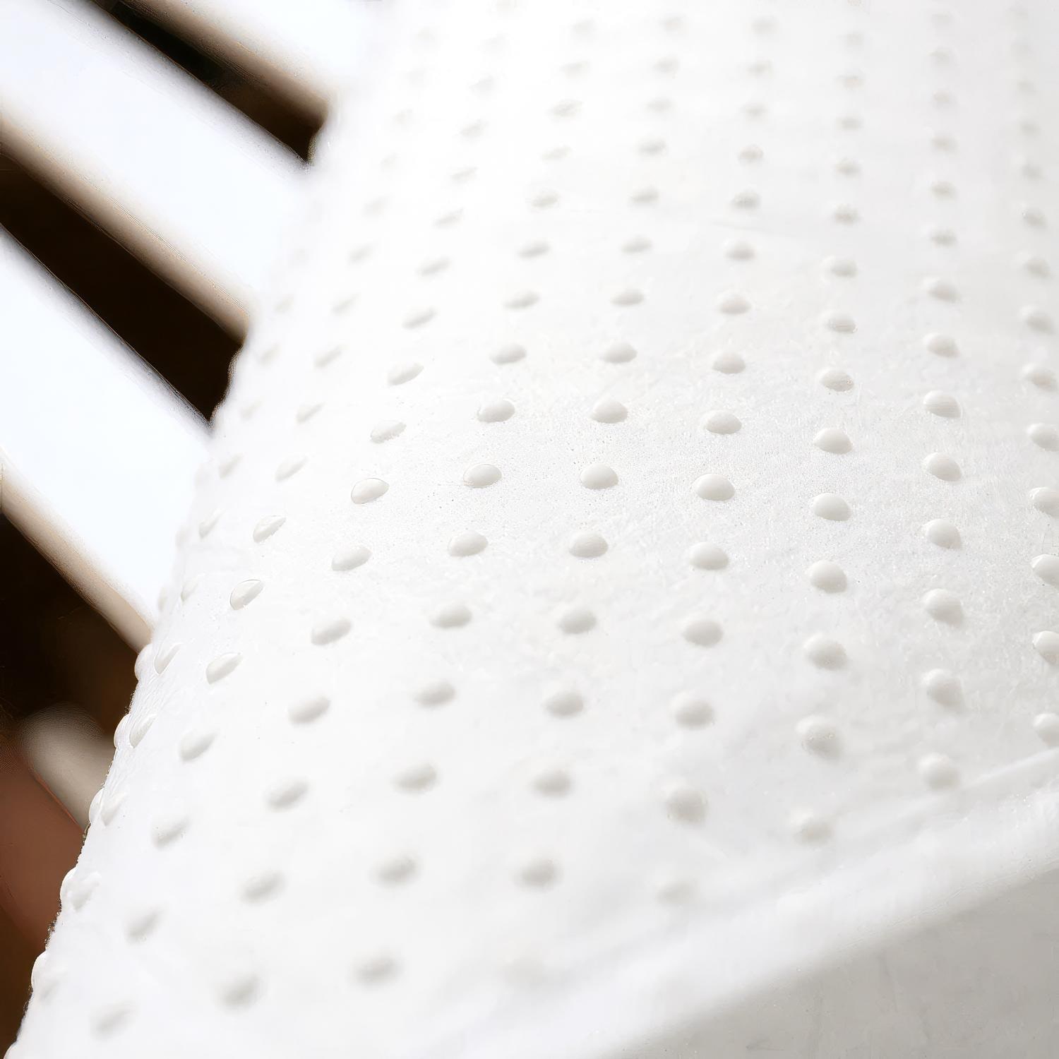 Nubbed mattress protector Slatted frame support Mattress base 200 x 200 cm