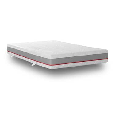 Colchón de muelles ensacados ergonómico de 7 zonas Sleezzz Premium 140 x 200 cm, altura 23 cm, nivel de firmeza H2/H3