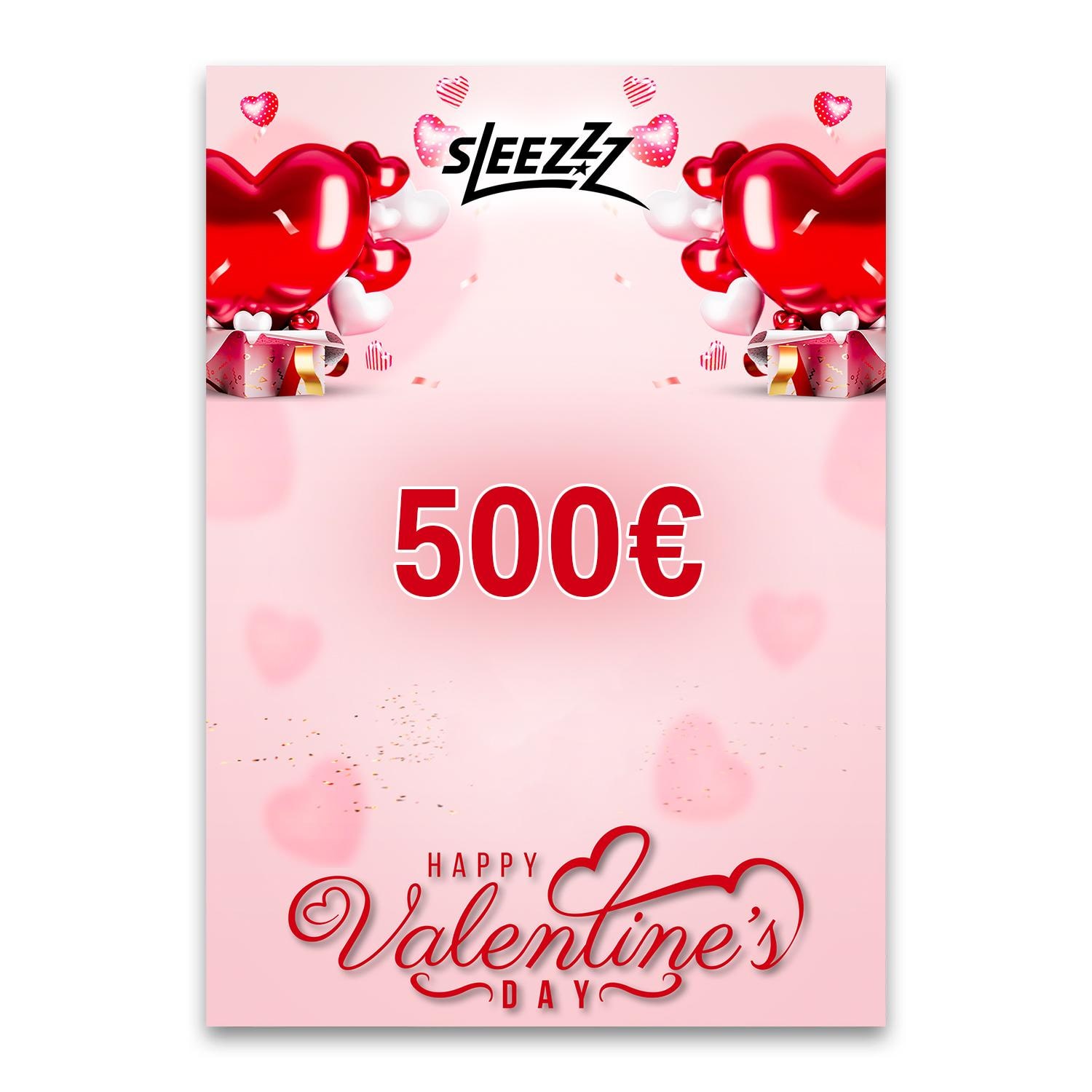 Cheque regalo San Valentín 1 - 500