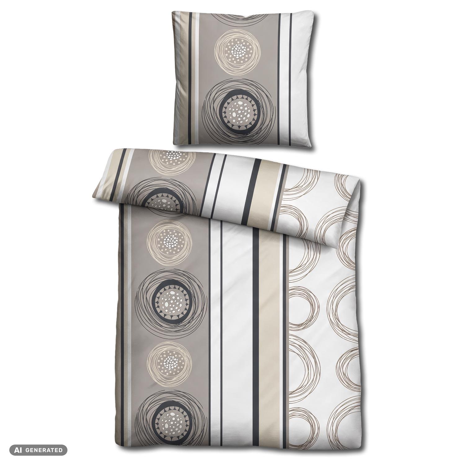 Paquete doble de ropa de cama de microfibra seersucker 135 x 200 + 80 x 80 cm