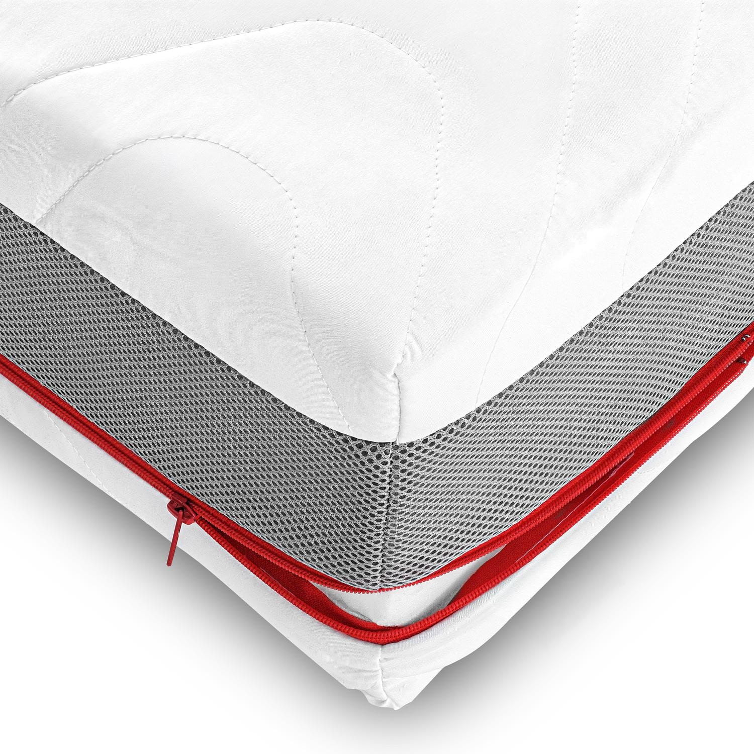 Cover in detail – Sleezzz® Premium T23 pocket spring mattress 80 x 200 cm H2/H3