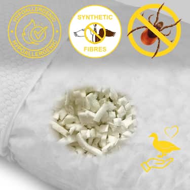 2 x Dream visco kakla atbalsta spilvens 40 x 80 cm 2 x Dream visco kakla atbalsta spilvens 40 x 80 cm