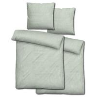 Paquete doble de ropa de cama de muselina Sleezzz® verde 135 x 200 cm + 80 x 80 cm