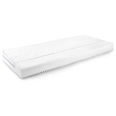 Colchón ergonómico 90x200 cm Supportho Premium 7 zonas, altura 18 cm, nivel de firmeza H2/H3 + cubrecolchón / mattress topper 90 x 200 cm