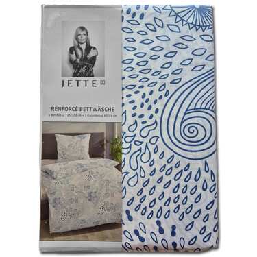 Paquete doble de ropa de cama JETTE Renforcé 135 x 200 cm + 80 x 80 cm
