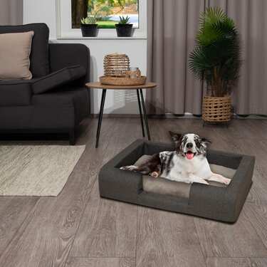 Petzzz ergonomikus kutyaágy Daisy M 93 x 66 x 20 cm ortopéd belső párnával