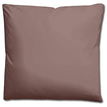 Sleezzz® Renforcé reversible bed linen light brown/white 135 x 200 + 80 x 80 cm