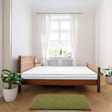 Komfortní pěnová matrace Supportho Basic 140 x 200 cm, výška 16 cm, stupeň tuhosti H2/H3