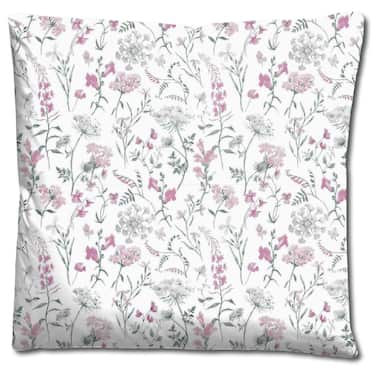 Paquete doble de ropa de cama de microfibra CloudComfort Basic flores de verano 135 x 200 + 80 x 80 cm