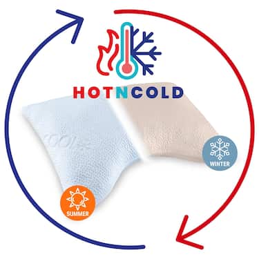 Sleezzz® Cool gel foam contour neck support pillow 40 x 60 x 16 cm