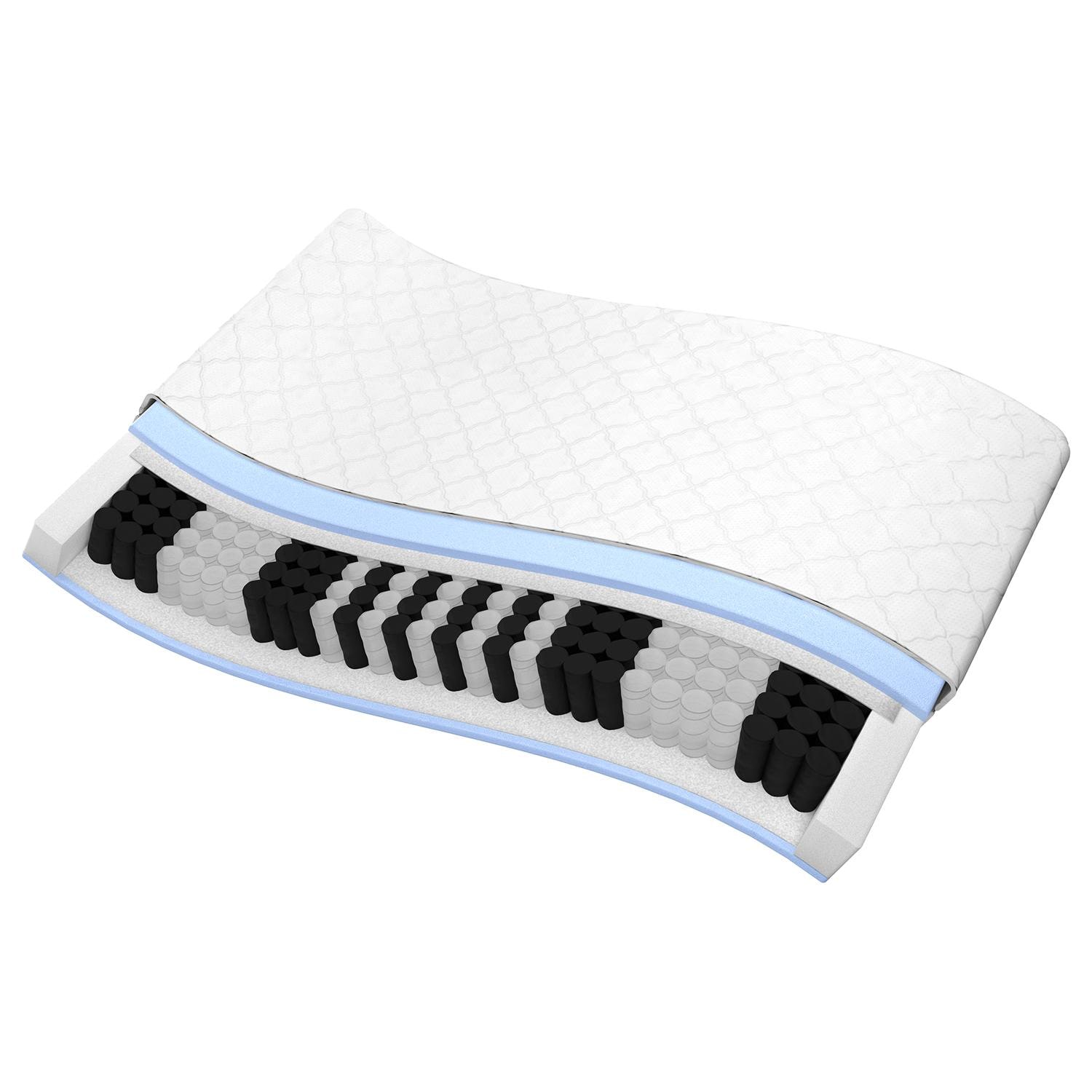Estructura y capas – Colchón de muelles ensacados Sleezzz® Smart T21 180 x 200 cm H2/H3