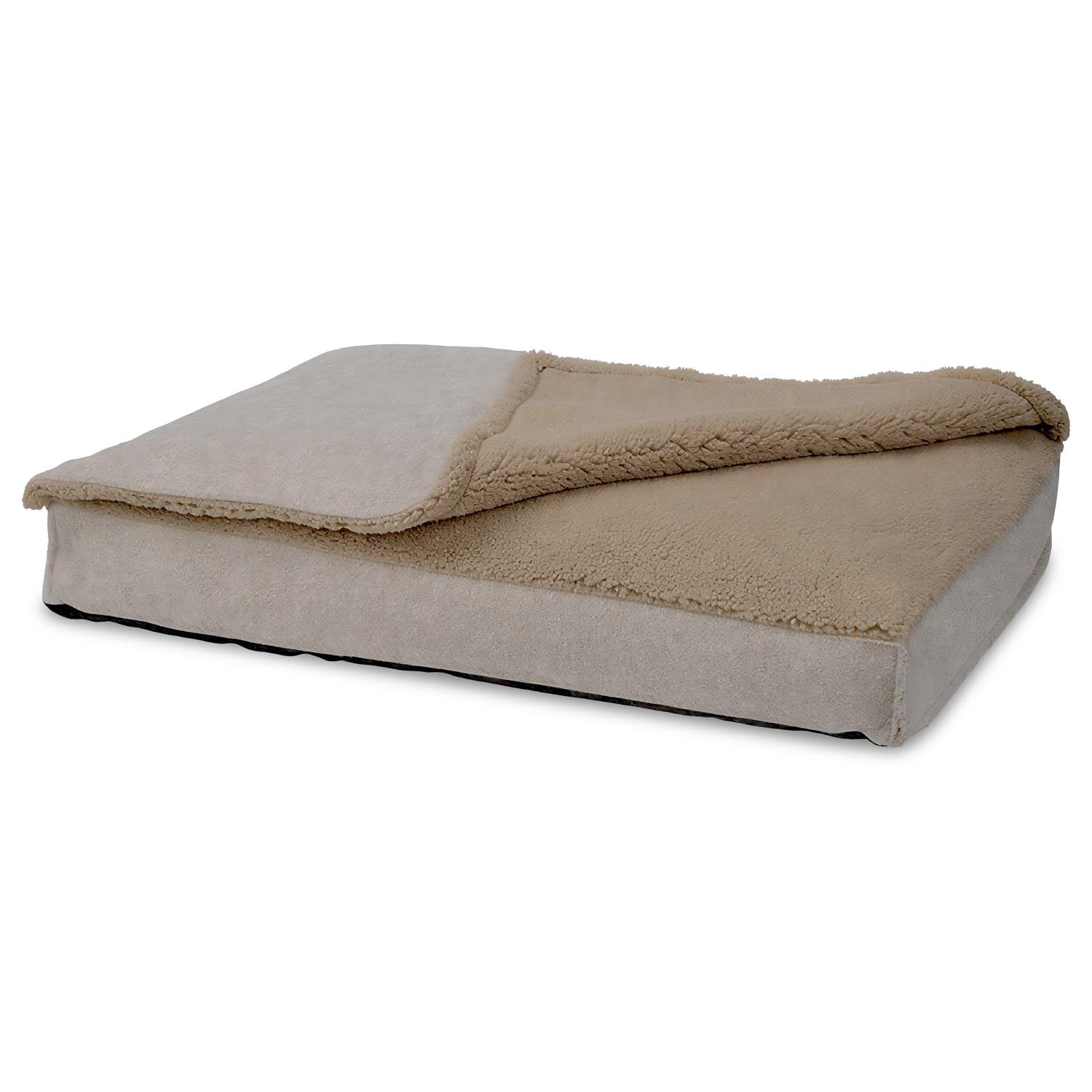 Petzzz ergonomic dog cushion Frosty L 100 x 70 x 10 cm