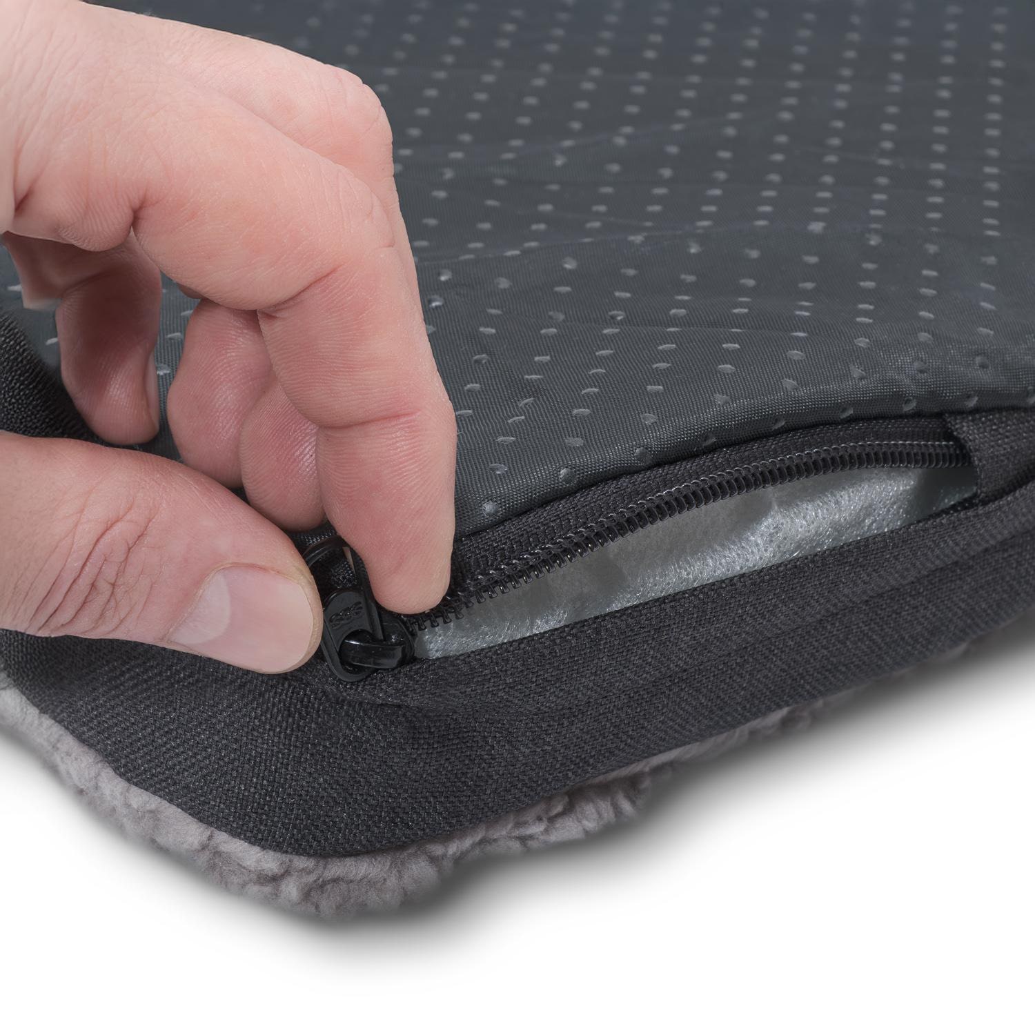 La funda en detalle – Petzzz colchón ergonómico plegable para perros Diva L 100 x 70 x 5 cm