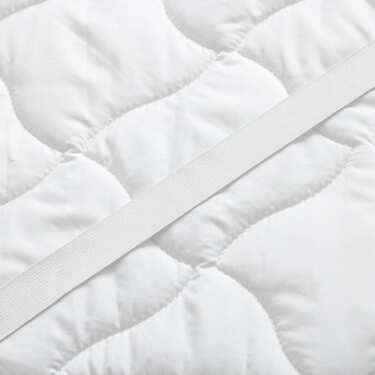 Koldskumstoppe CloudComfort Cool 140 x 200 cm H2/H3, højde 7 cm, fasthedsniveau H2/H3, 7-zonetoppe med sommer- og vinterside
