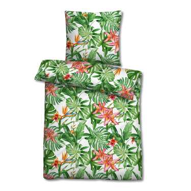 Ropa de cama de microfibra seersucker de 135 x 200 + 80 x 80 cm en paquete de 4 unidades