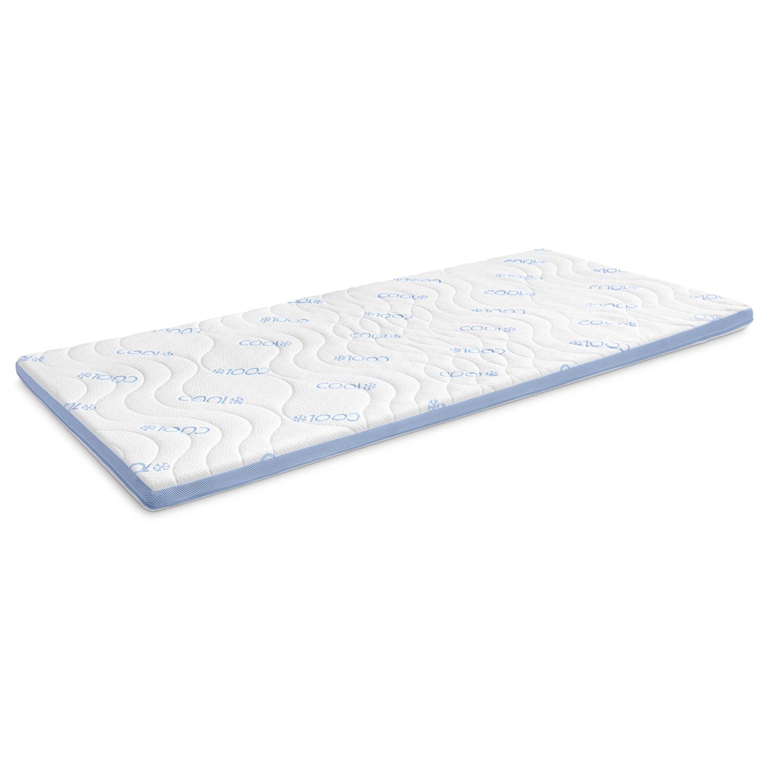 View – CloudComfort Cool topper 90 x 200 cm H2/H3 + CloudComfort Basic gel-flake pillow 40 x 80 cm