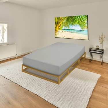 Lote sorpresa de 10 sábanas bajeras de jersey de 90 x 190 - 100 x 200 cm