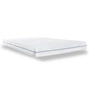 Colchón ergonómico 180x200 cm Supportho Premium 7 zonas, altura 18 cm, nivel de firmeza H2/H3 + 2 x juego de cama CloudComfort Basic de microfibra 135 x 200 cm + 80 x 80 cm