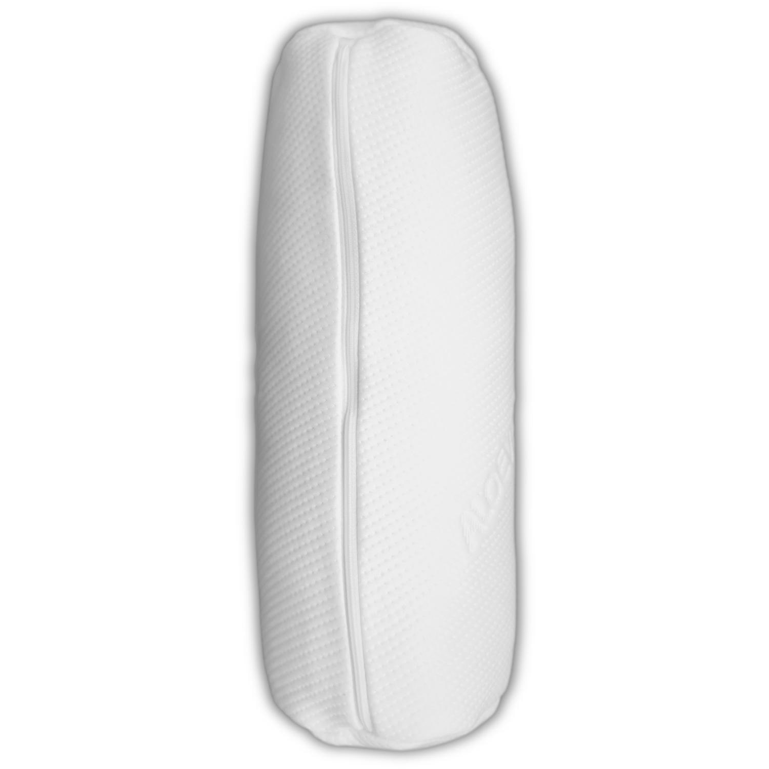 Knee and neck roll Visco Aloe Vera with memory foam 40 x 15 cm