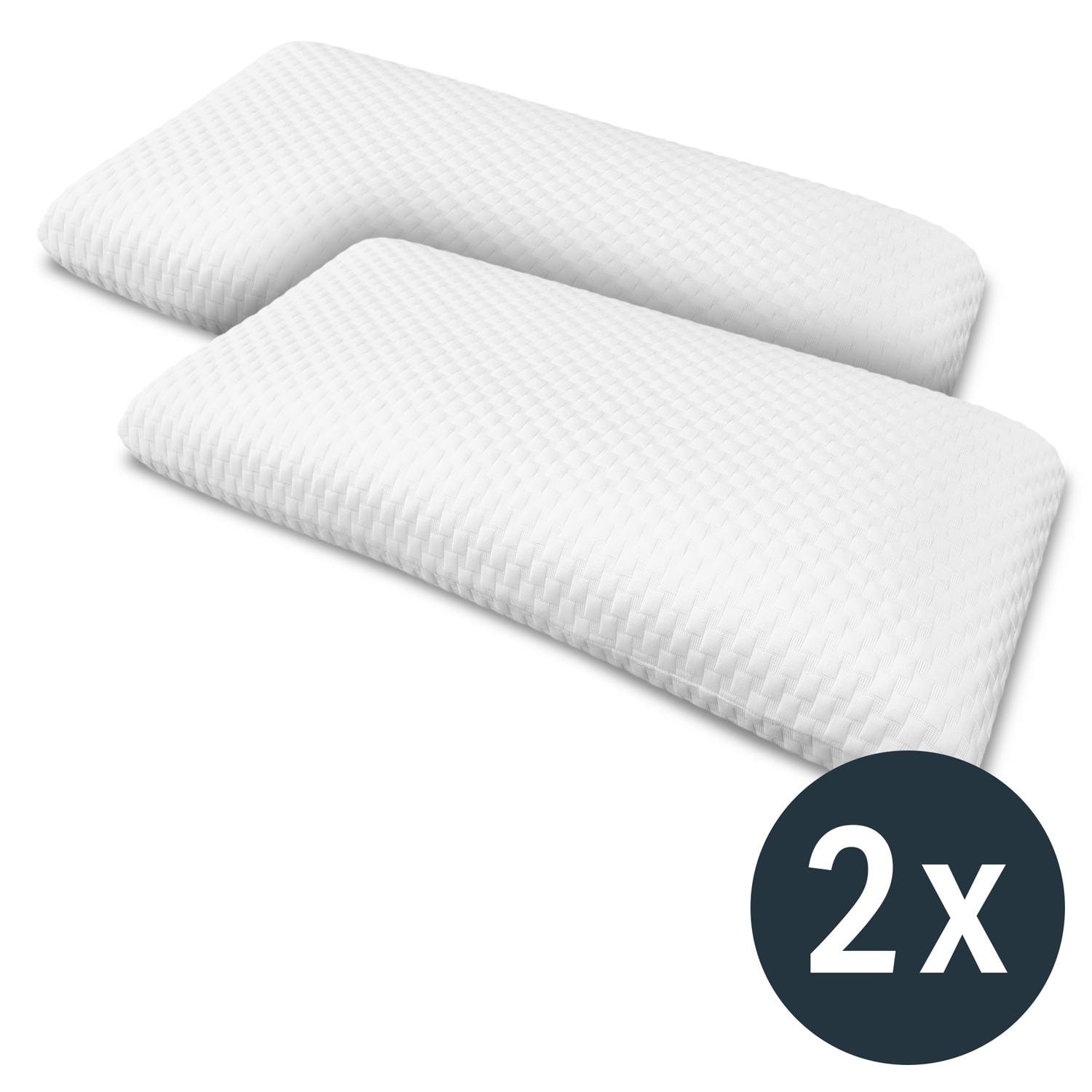 2 almohadas cervicales Sleezzz Diamond Visko Air de 40 x 80 cm