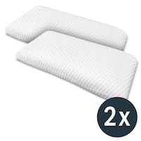 2 almohadas cervicales Sleezzz Diamond Visko Air de 40 x 80 cm
