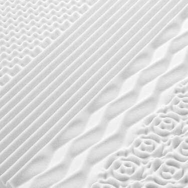 Colchón Dream de espuma confortable de 7 zonas, 120 x 200 cm, altura 3