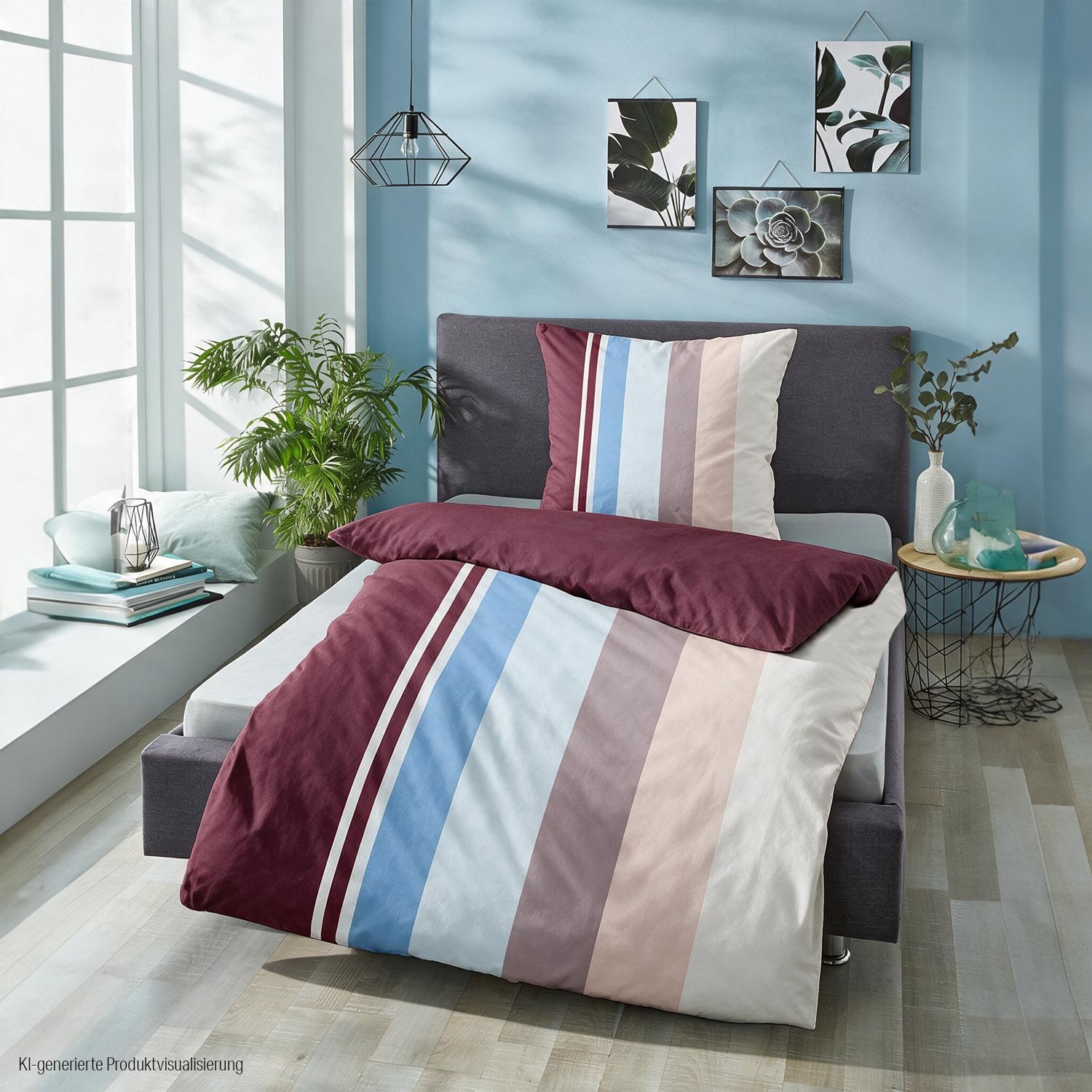 Juego de cama Cloud Comfort de satén Mako, 135 x 200 cm + 80 x 80 cm