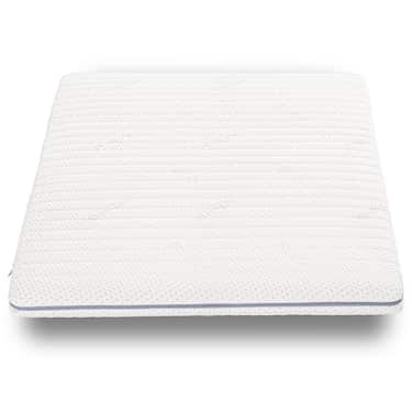 Cubierta de espuma fría Supportho Premium Topper 200 x 200 cm H3, altura 8 cm, grado de firmeza H3 con funda antibacteriana