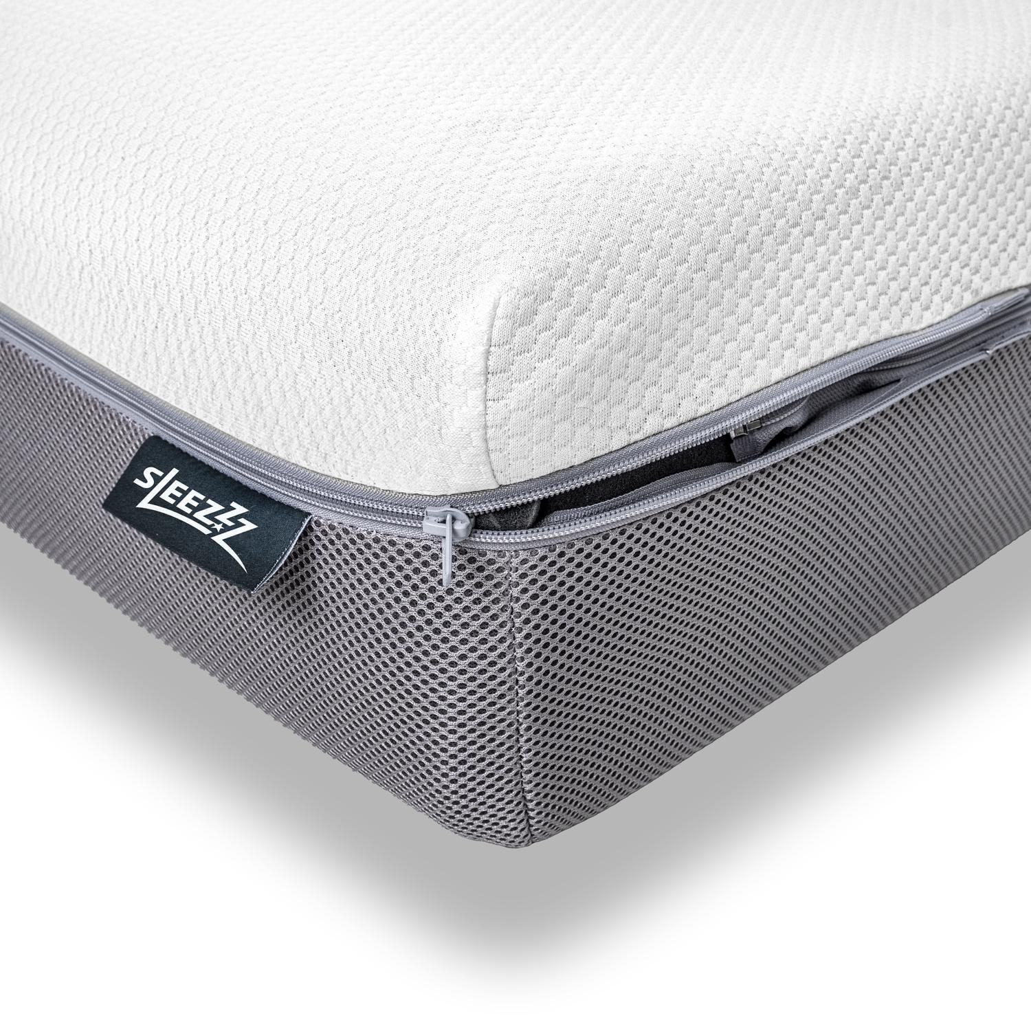 Cover in detail – Sleezzz® Premium Mattress 120x200 cm + Sleezzz® Cool Gel-Foam Contoured Neck Support Pillow