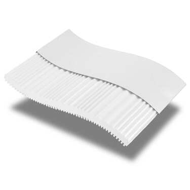 Premium 7-zoners madrass 140x200 cm CloudComfort, höjd 15 cm, fasthetsnivå H2/H3