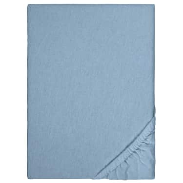 Sábana bajera polar azul 140 x 190 - 160 x 200 cm en pack de 4