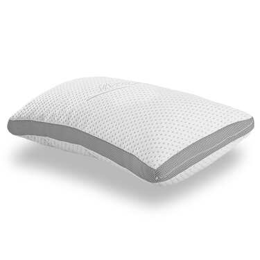 Supportho premium kallskumstopp 140 x 200 cm H3, höjd 9 cm, hårdhetsgrad H3 med antibakteriellt överdrag + Supportho geleffektkudde 40 x 80 cm