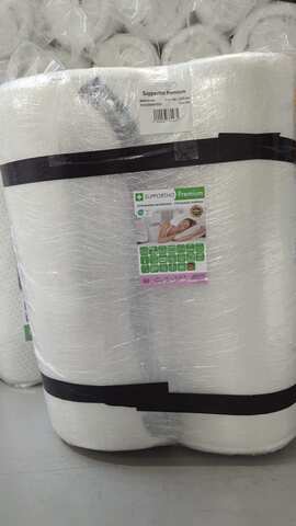 Supportho Premium ortopedisk kallskumsmadrass 90 x 200 cm, höjd 18 cm, fasthetsgrad H2/H3, tvåbäddset
