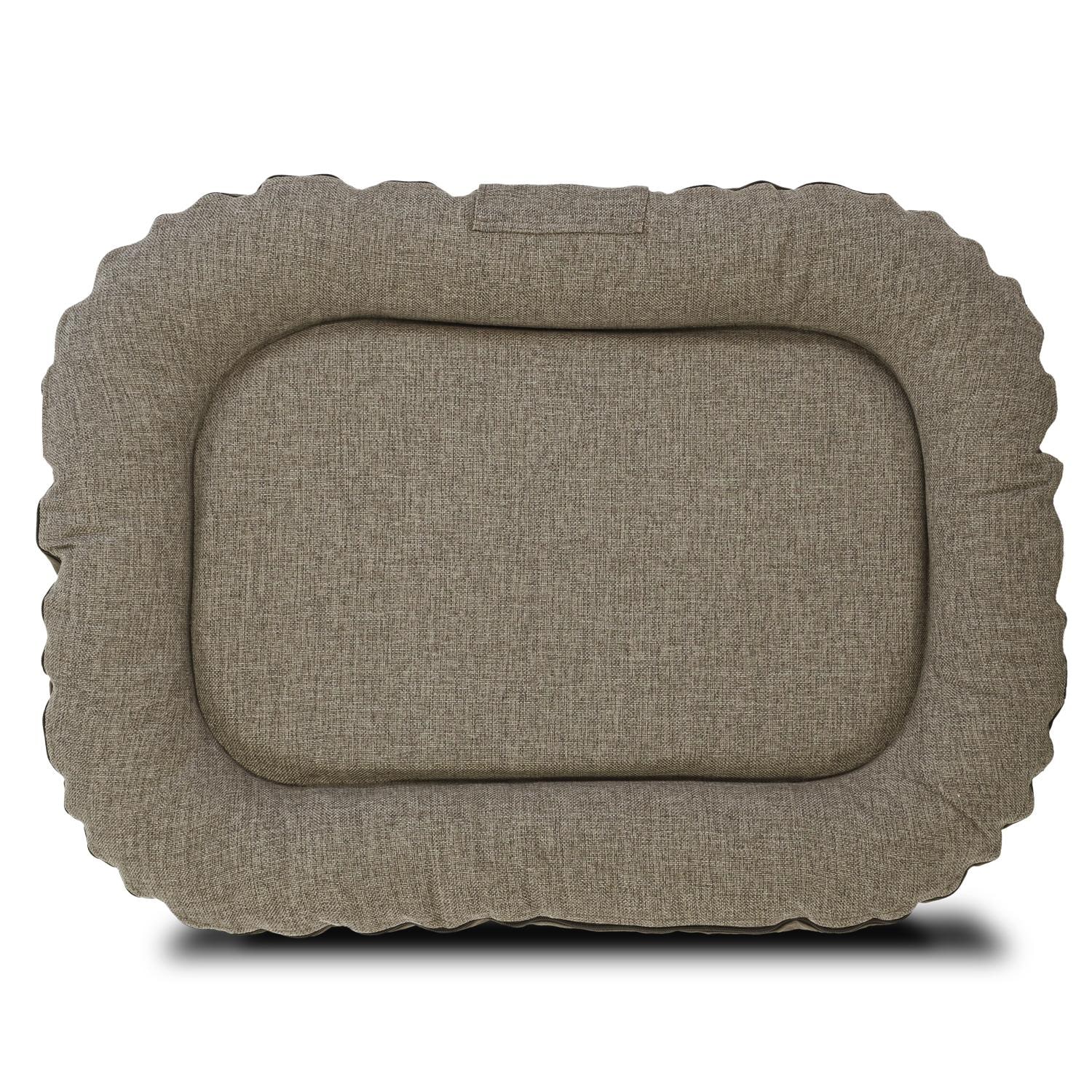 Vista – Cojín para perro Petzzz Balou beige M 80 x 55 x 10 cm