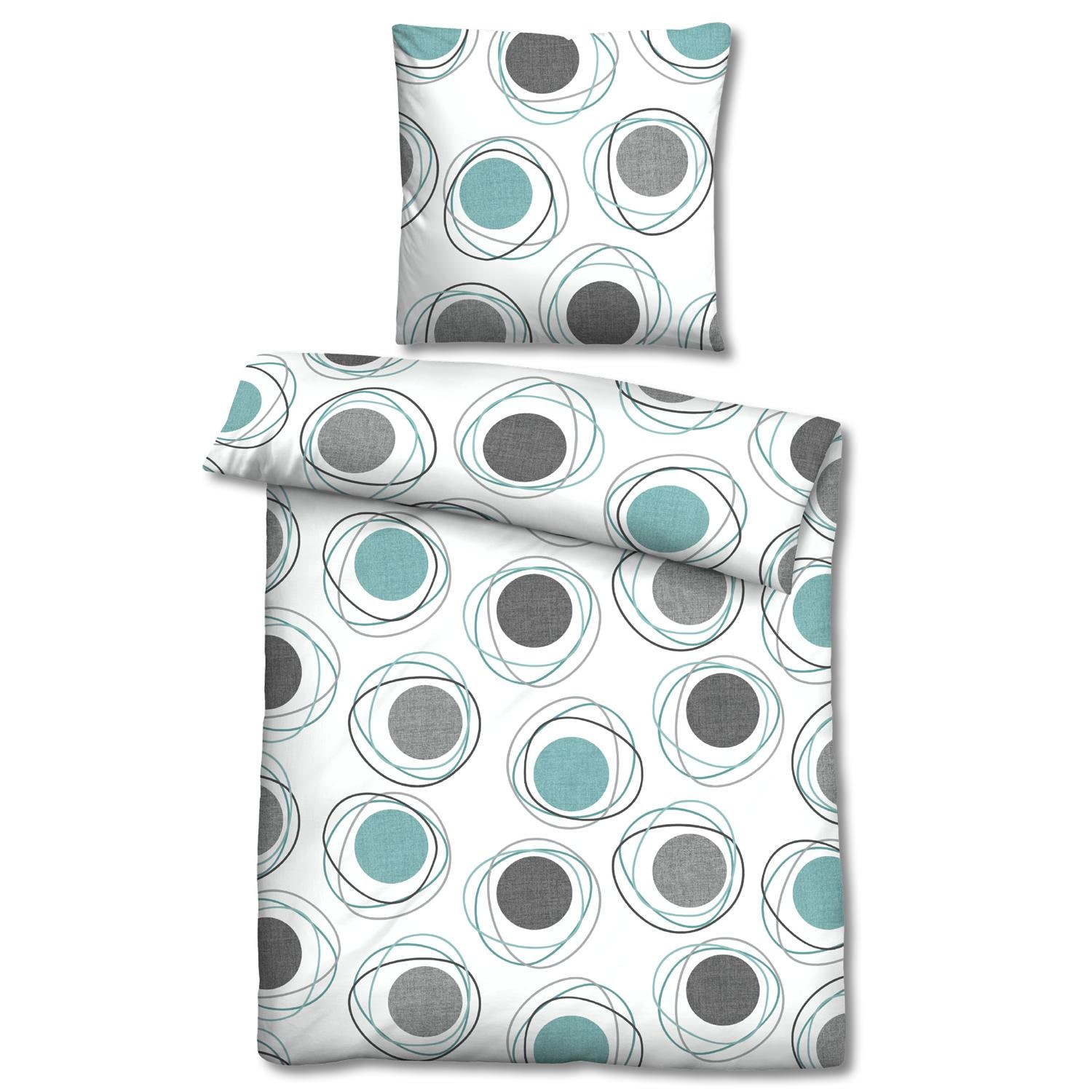 Double pack Castell Polycotton Renforcé bed linen 155 x 220 cm + 80 x 80 cm