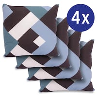 Cojín decorativo mosaico 45 x 45 cm