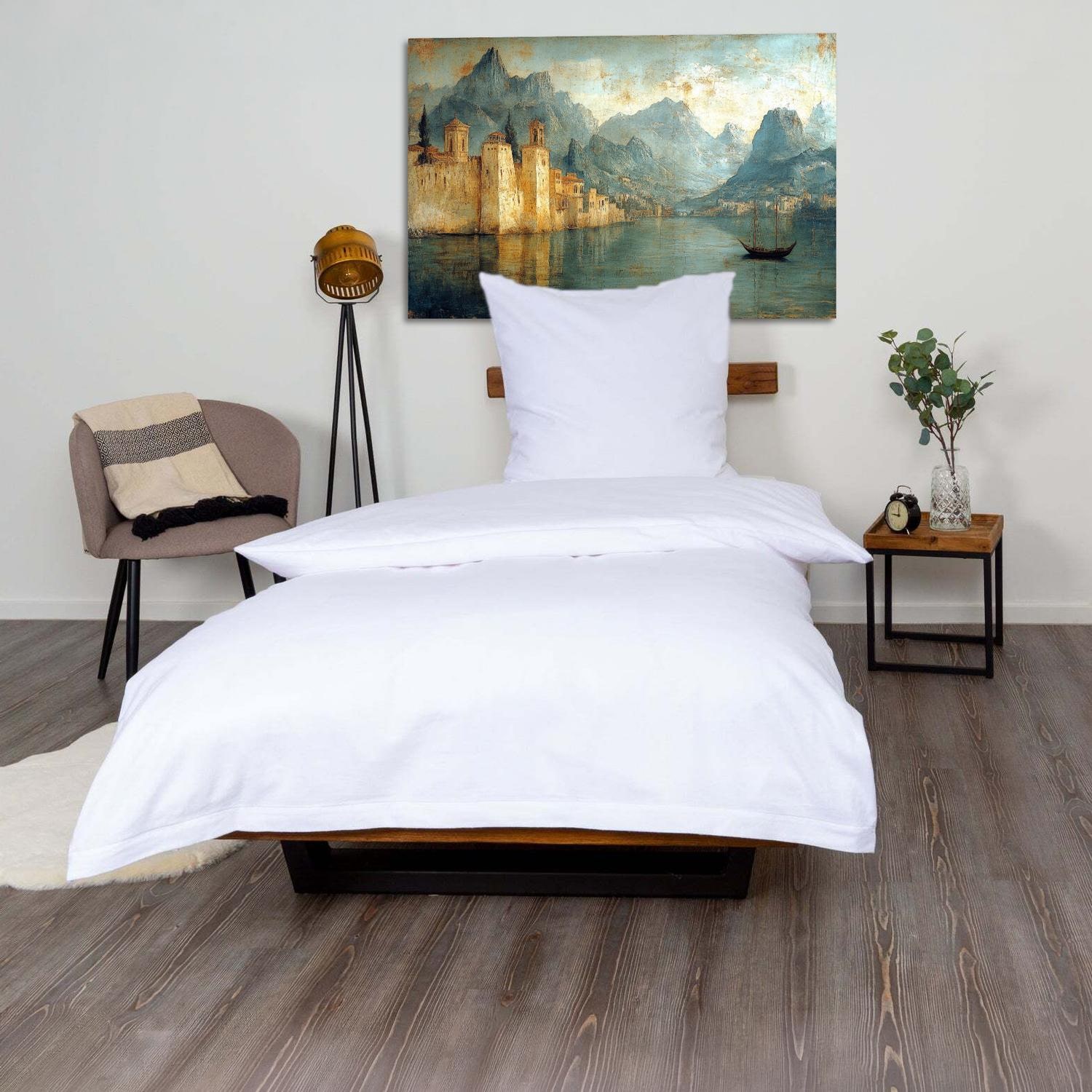 Setex comforter cover for allergy sufferers, encasing with Evolon® fleece 155 x 220 cm