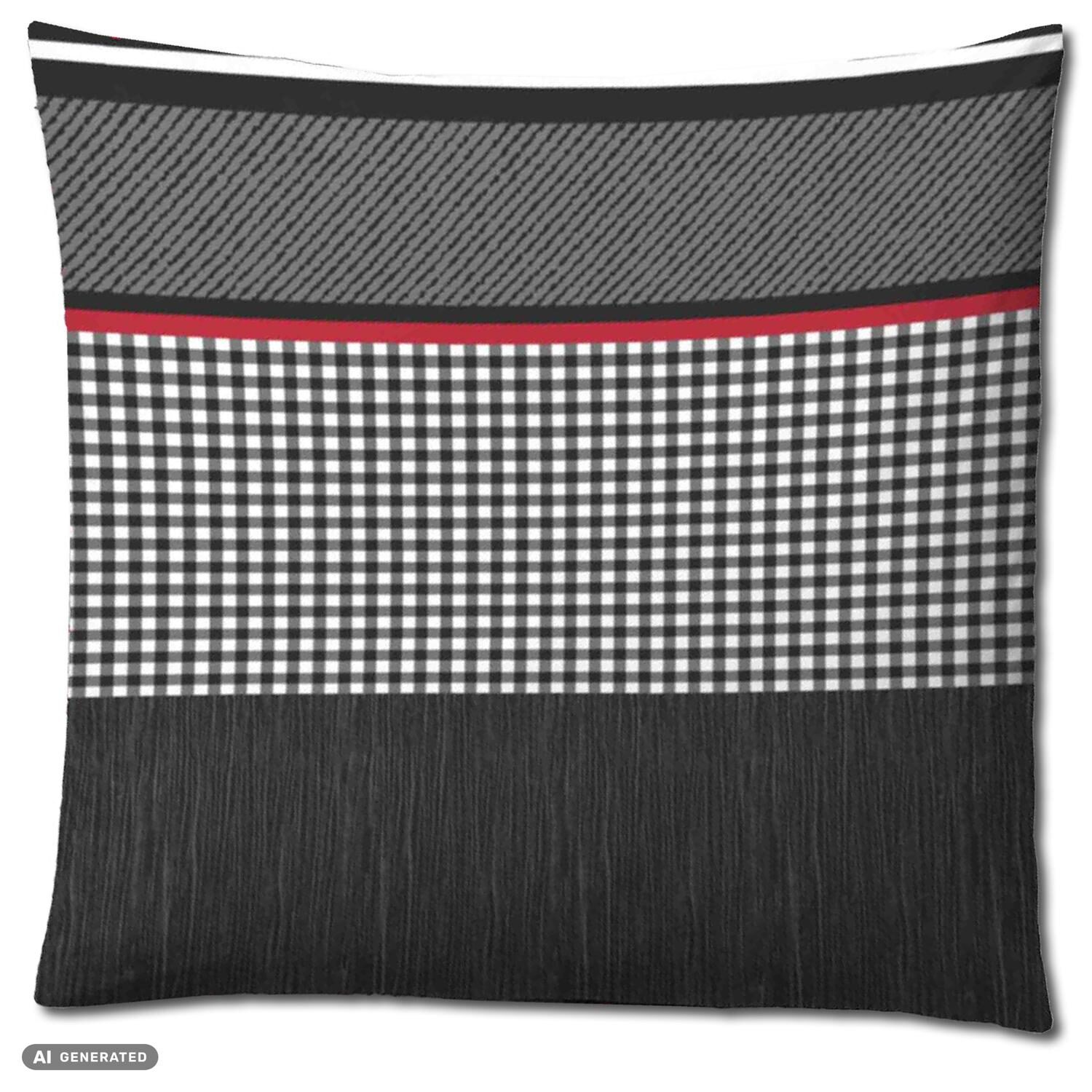 Juego de dos piezas de ropa de cama de franela de polialgodón, 140 x 200 cm + 70 x 90 cm