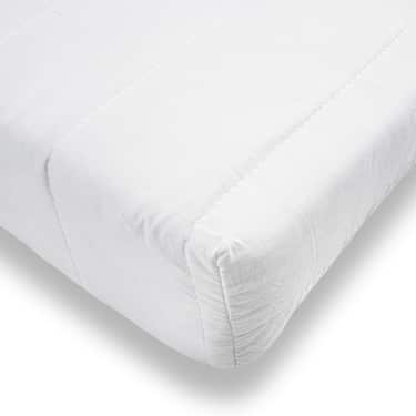 Colchón de espuma Confort K10 90 x 200 cm, altura 10 cm, nivel de firmeza H3 + juego de cama de microfibra CloudComfort Basic 135 x 200 cm + 80 x 80 cm