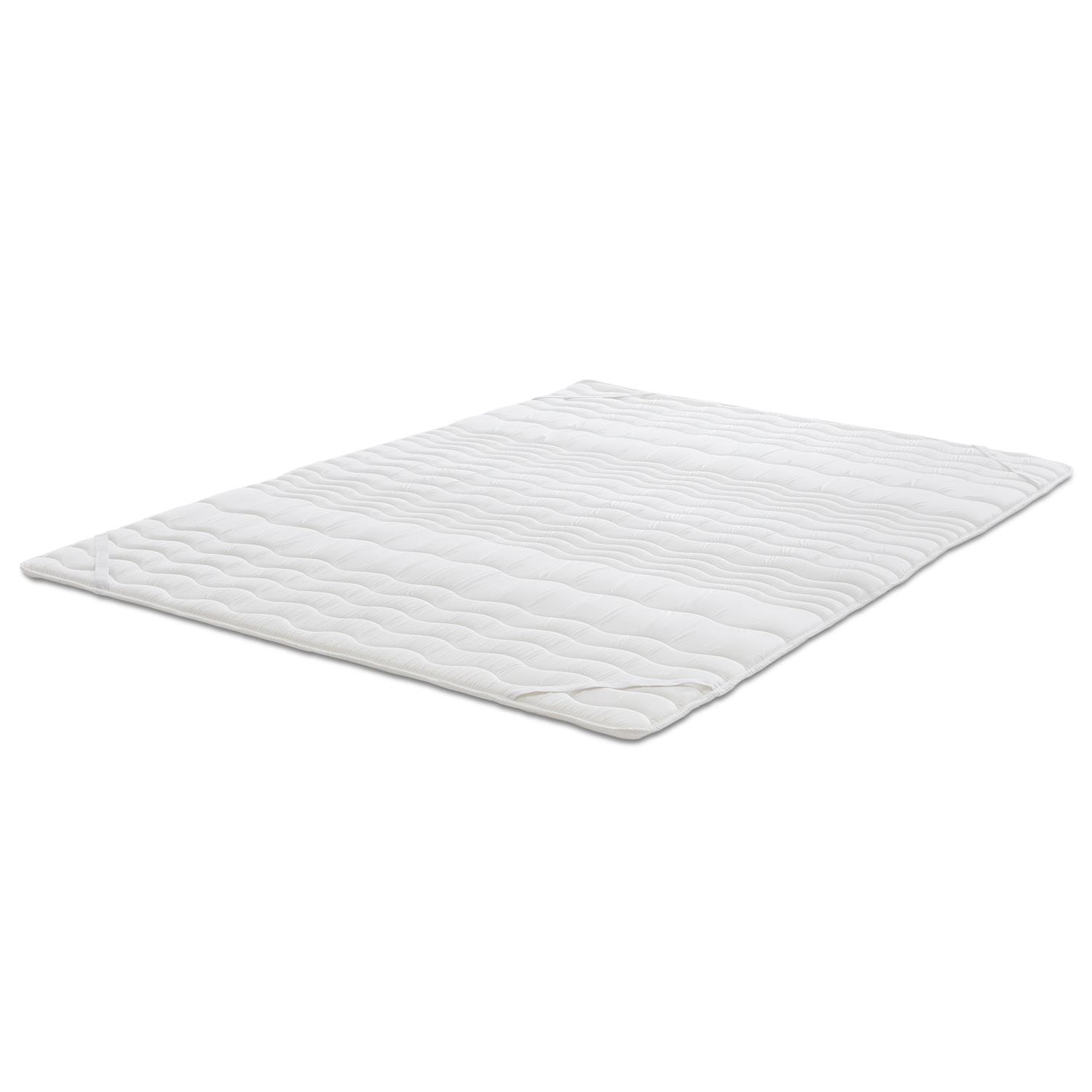 2,5 cm Sleezzz® Basic jastuk od komforne pjene, 120 x 200 cm, s valovitim prešanjem u 7 zona i elastičnim kutovima
